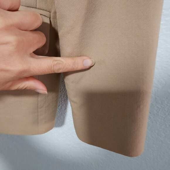 Women's Pendleton Balzer Camel Color Size 16 Business Casual 100% Virgin Wool - Picture 7 of 10